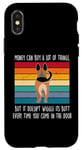 iPhone X/XS Money Can Buy A Lot Of Things German Shepherd Dog Lovers Case