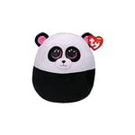 Ty Squish a boos - Coussin Paris Le Panda 40cm, Blanc/Noir, 12"