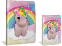 Sweet Dreams Carnet de notes A5 avec licorne anti-stress