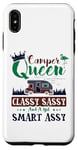 Coque pour iPhone XS Max Camping-car Queen Classy Sassy Smart Assy Fun Camping