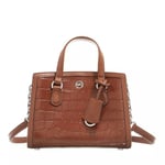 Michael Kors Women CHANTAL XS HANDBAG Bag, Chestnut, 20,32 x 12,7 x 5,08