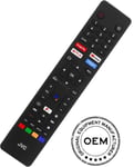 Genuine JVC LT-40CA790 Voice Remote Control for Smart TV with Google Assistant