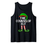 Matching Family Group The Counselor Elf Christmas Tank Top