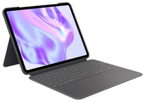 Logitech iPad Air 2024 11 Inch Folio Keyboard Case - Grey