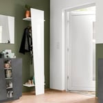 Ahd Amazing Home Design - Porte-Manteau Design Armoire Moderne Blanc Chambre et salle de bain Ping Bianco Lucido Hang