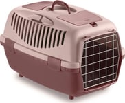 Zolux Transporter Gulliver 3 With A Metal Door, Pink-Brown Color