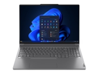 Lenovo ThinkBook 16p G5 IRX 21N5 - Intel Core i7 - i7-14650HX / upp till 5.2 GHz - Win 11 Pro - GeForce RTX 4060 - 16 GB RAM - 512 GB SSD NVMe - 16 IPS 2560 x 1600 (2,5 K) - IEEE 802.11b, IEEE 802.11a, IEEE 802.11g, IEEE 802.11n, IEEE 802.11ac, IEEE 802.11ax (Wi-Fi 6E), Bluetooth 5.3 - Wi-Fi 6E, Bluetooth - tvåtonat stormgrått - kbd: nordiskt (danska/finska/norska/svenska) - med 2 års Lenovo-support på depå, CO2-kompensering 0,5 ton (2:a gen)