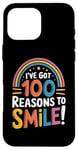 iPhone 16 Pro Max 100th Day of School I've Got 100 Reasons To Smile Case