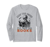 Halloween Reading Keep The Candy I'll Take The Book Long Sleeve T-Shirt