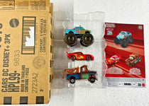 Mattel Disney and Pixar Cars Mini Racers 3-Pack of Small Die-cast Cars & Truck