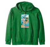 Shrek Noble Steed Donkey Puss In Boots Tarot Card Style Logo Zip Hoodie