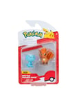 Pokemon Battle Figure Wooper and Vulpix