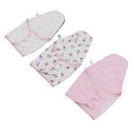 3PCS Baby Swaddle Blankets Newborn Adjustable Swaddles Sleep Sack Infant Swa UK