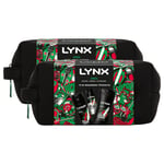 Lynx Mens Africa Bath & Body Gift Set for Him with Washbag, 2pk - One Size