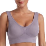 A-G Cup Push Up Sports Bra Unwired S-4XL Plus Size Exercise Bras Wear For Women