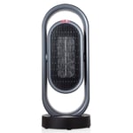 Black+Decker Ceramic Tower Heater, Remote Control & 8 Hour Timer - BXSH37010GB