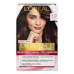 Pitkäkestoinen maali Excellence L'Oréal Paris 4.15 Tumma kastanja