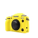 XT5 Caoutchouc Silicone Cas Corps Couverture Protecteur Cadre Peau pour Fuji X-T5 Caméra - Type YELLOW #B