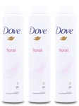 Dove Floral Anti-perspirant 200ml | Women's Deodorant | Lasting Freshness X 3