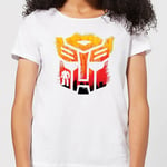 Transformers Autobot Symbol Women's T-Shirt - White - 3XL