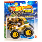 Mattel | 1:64 Hot Wheels Monster Trucks | Scratch Attack Truck | Kids Toy Age 3+