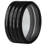 52 mm 4pcs +1 +2 +4 +10 Plan rapproché Objectifs Macro Filtre Set pour Canon Nikon Sony Pentax Samsung Autres Objectif Appareil