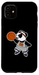 iPhone 11 Basketball Panda Bear Slam Dunk Funny Kids Sports Exercise Case