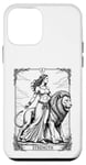 Coque pour iPhone 12 mini Carte de Tarot de Force Vintage pour la Divination et la