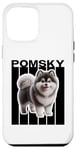 Coque pour iPhone 12 Pro Max Amoureux des chiens Pomsky