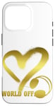 Coque pour iPhone 16 Pro Casque Musique Coeur Techno House Amour