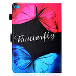 JIan Ying Case Universal for Apple iPad Air, iPad Air 2, iPad 9.7 (2017)/(2018) Patterns Tablet Shell Cover Protector Butterfly love