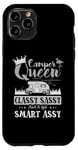 Coque pour iPhone 11 Pro Camping-car Queen Classy Sassy Smart Assy Fun Camping