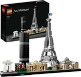 LEGO Architecture Paris Model Building Set for Adults with Eiffel Tower and The