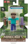 Minecraft - 3.25" Core Figure - Steve Toy **BRAND NEW & FREE UK SHIPPING**
