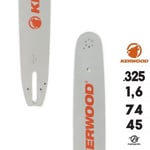 Guide de tronçonneuse Kerwood 45 cm .325" 1,6 mm - Marque KERWOOD - 74 maillons