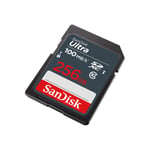 SanDisk Ultra - flash-minneskort - 256 GB - SDXC UHS-I