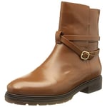 Tommy Hilfiger Femme Leather Belt Low Boot FW0FW06658 Bottes Basses, Marron (Winter Cognac), 37 EU