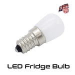 Fridge Bulb LED Pygmy Small Screw E14 Cool White Fits Salt Lamps *UK Seller