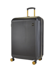 Rock Aria 8-Wheel 76cm Hard Shell Expandable Large Suitcase, 96L