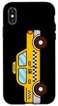 Coque pour iPhone X/XS I Love New York City - Cool New York City Funny Yellow Taxi