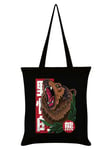 Unorthodox Collective Tote Bag Bear Tattoo Black 38x42cm