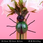 Statue de Fourmi Mignonne pour Décoration de Jardin,Support pour Cour Extérieure,Pelouse,Sculpture,Bureau,Maison - Type Green ladybird