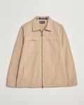 Barbour Lifestyle Glendale Cotton Zip Overshirt Washed Stone