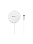 Aukey Aircore Magnetic Wireless Charger 15W - White