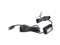 För direkt anslutning till batteri ProCar Conrad USB-C laddkabel, vattenskyddad IP44, 12-24V, utgång:5V, 3000mA 12 V till 5 V, 24 V till 5 V 3 A kabel med