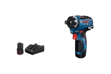 Bosch GSR 12V-35 Professional - skruvmejsel - sladdlös - 2 hastigheter - 2 batterier