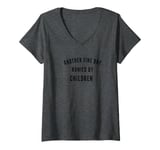 Womens Another Fine Day Runied By - Funny Things People Say V-Neck T-Shirt