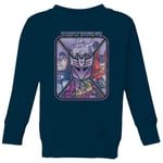 Transformers Decepticons Kids' Sweatshirt - Navy - 7-8 Years