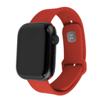 Fixed Apple Watch Ultra 1/2 49mm Armband Silicone Sporty Strap Röd