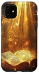 iPhone 11 Catholicism Open Bible Rays Spiritual Divine Case